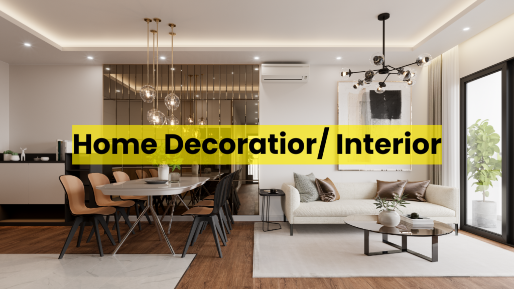 Home Decoration Interior in lucknow